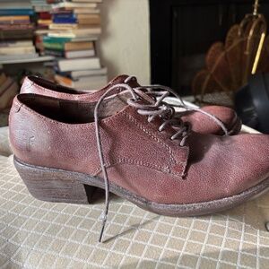 Frye Carson Lace Up Oxfords Size 7